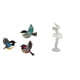 thumbnail image 1 of Escultura De Pájaro Bailarina De Madera Para Pared, Moderna, Para Niña Bailarina, Creativa, Con Forma De Pájaro Volador, Para Colgar En El Jardín, Dormitorio, Estudio, Casa De Campo,, 1 of 8