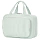 thumbnail image 1 of Neceser de viaje Narwey a rayas para mujer, color verde menta, 1 of 8