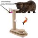thumbnail image 3 of Juguetes Rascadores Para Gatos, Poste Rascador Para Gatos Con Base Segura, Interactivo, Fácil De Desmontar Con Bola Para El Hogar, 3 of 7