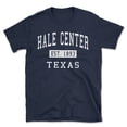 thumbnail image 1 of Hale Center Texas Classic Established Men's Cotton T-Shirt, 1 of 1