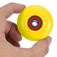 thumbnail image 4 of Unique Bargains Roue de Skateboard 52mm avec Roulements ABEC-9 Roues de Rue pour Skateboards Cruiser Roue 95A, Jaune Rouge Lot de 4, 4 of 4