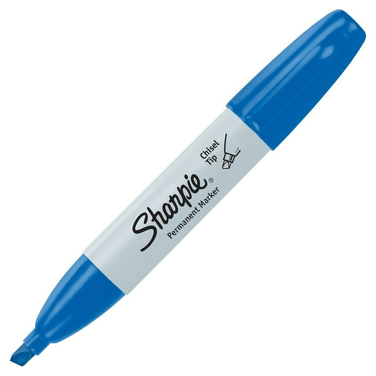 ホットセール 口コミ Sharpie Sanford Permanent Markers Chisel Tip Blue 1/Pk 38203 マーカー・蛍光ペン
