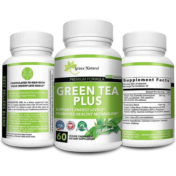 Green Tea Plus with EGCG, Extra Strength, Premium Formula, Appetite