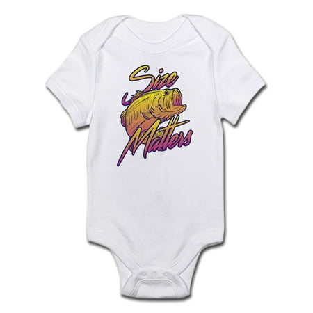 

CafePress - Size Matters - Baby Light Bodysuit