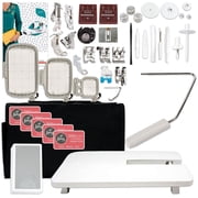 Bernette B79 Sewing & Embroidery Machine Bundle with 130 Thread Spools