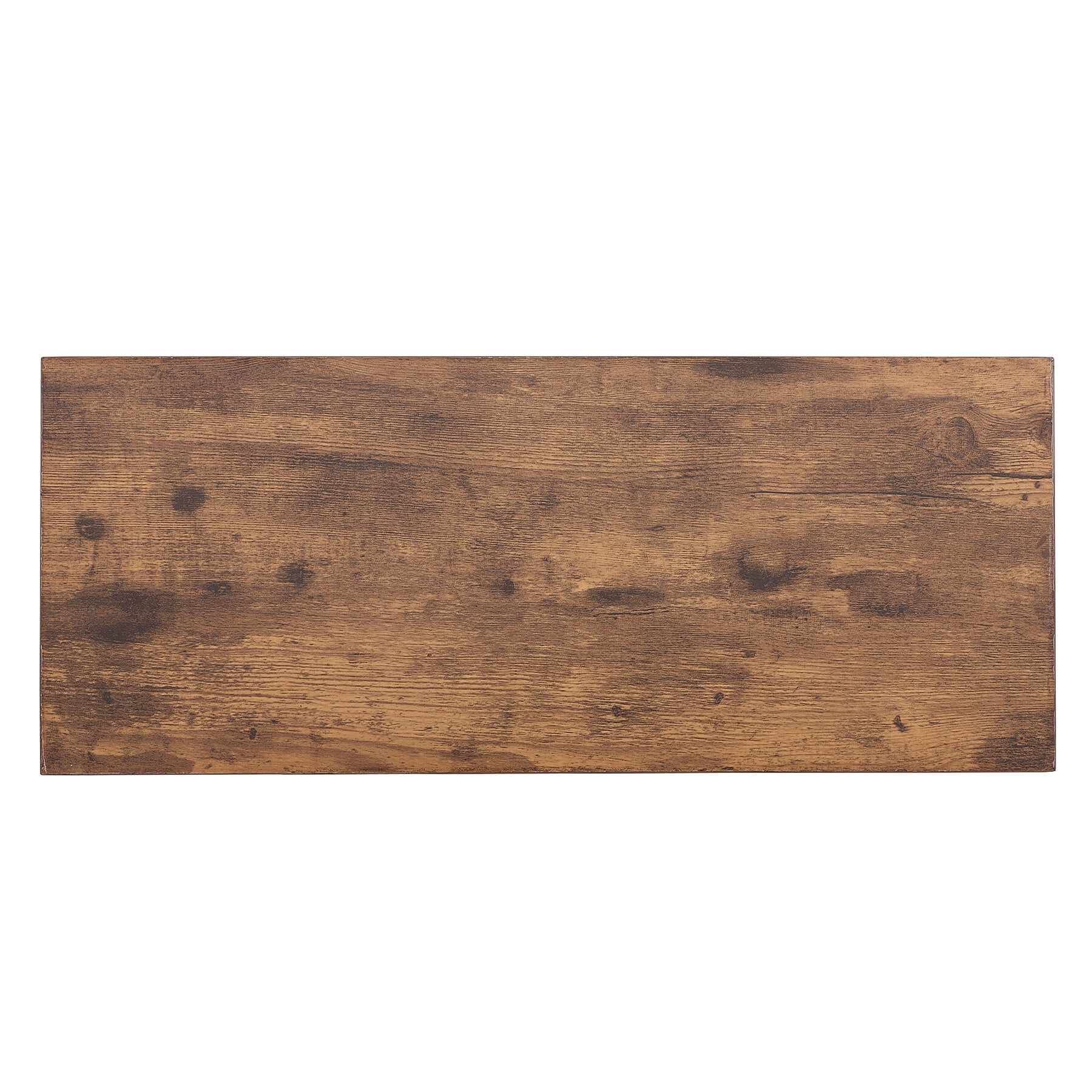 HomGarden Over-The-Toilet Storage 3-Shelf Industrial Bathroom SpaceSaver MDF Organizer Rustic Brown