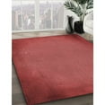thumbnail image 3 of Ahgly Company Machine Washable Indoor Round Transitional Red Area Rugs, 8' Round, 3 of 7