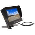thumbnail image 1 of Kit de Rétroviseur, Écran HD IPS 7 Pouces, Format PAL NTSC Vision Nocturne Étanche pour Camion, Remorque, RV, Pickups, 1 of 8