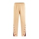 thumbnail image 2 of Puntoco Pantalones casuales de moda para hombre con botones de color sólido, cintura elástica, pierna recta, largo completo, 2 of 6