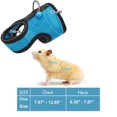 thumbnail image 5 of Manunclaims 1Pack Guinea Pig Harness and Leash - Soft Mesh Small Pet Harness, No Pull Comfort Padded Vest for Guinea Pigs, Ferret, Chinchilla and Similar Small Animals, 5 of 6