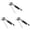 Silver 3PCS, variant on Stainless Steel Can Opener Can Opener Can Opener Multifunctional Can Opener Kitchen Gadgets