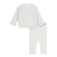 thumbnail image 2 of Modern Moments by Gerber Baby Girl Long Sleeve Waffle Top & Legging, 2 Piece Outfit Set, Sizes 0/3-24 Months, 2 of 10