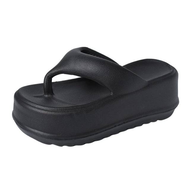 Chanclas De Plataforma Para Mujer Sandalias Resistentes Al Desgaste Para Niñas Para Viajes De 38 A 39 Sunnimix Chancletas