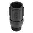 thumbnail image 1 of Drip Irrigation Regulating 3/4 inch 30 PSI Replacement Water Pressure Regulator (Black), 1 of 5