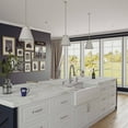 thumbnail image 3 of Alfi Brand Ab3918Db-W 39" White Smooth Apron Thick Wall Fireclay Double Bowl Farm Sink, 3 of 10