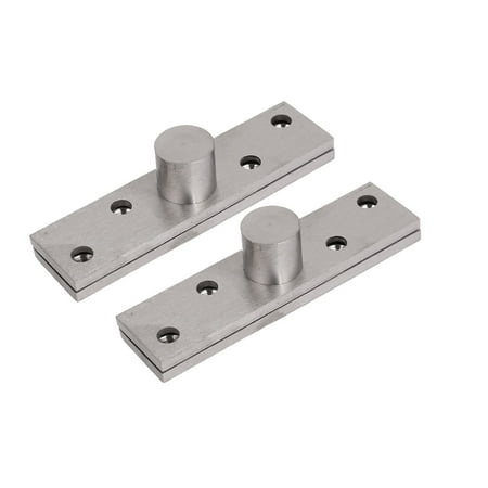 2 Pair Stainless Steel 360 Degree Door Pivot Hinge 100 x 25mm - Walmart.com