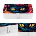 thumbnail image 4 of Cat PU Leather Necklace Organizer with Removable Compartment, Earring Holder, and Decorative Box - Portable Storage Case, 4 of 6