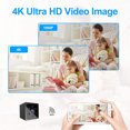 thumbnail image 4 of HD Hidden Camera Mini Wireless Spy Cam Portable WiFi Nanny Cam with Phone App Night Vision Motion Detection Smallest Security Surveillance Cameras for Indoor/Home/Apartment/Office Zhivalor 2035591, 4 of 8