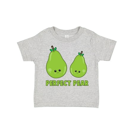 

Inktastic Perfect Pear Outfit Couple Funny Fruit Pair Gift Toddler Boy or Toddler Girl T-Shirt