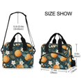 thumbnail image 2 of FORMRS Reusable Lunch Bag for Work School Leakproof Insulated Cooler with Adjustable Shoulder Strap, Green Oranges, 2 of 6