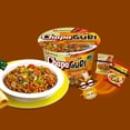 thumbnail image 4 of Nongshim Chapaguri Spicy Chajang Black Bean Sauce Ramyun Ramen Noodle Soup Cup, 4.02oz X 6 Count, 4 of 5