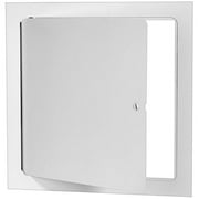 Premier 5000 Series Commercial Grade Steel Access Door, 12 x 12 Flush Universal Mount, White (Screwdriver Latch)