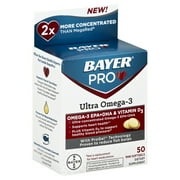 Bayer Pro Ultra Omega-3 Dietary Supplement Mini, 50 count