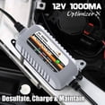 thumbnail image 2 of Cargador de baterías MOTOPOWER MP00205B 12V 1000mA Automático, 2 of 9