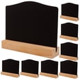thumbnail image 4 of FUTUREORYY hanging chalkboard sign Mini Blackboard Wood Erasable General Users Special Events 8pcs, 4 of 8