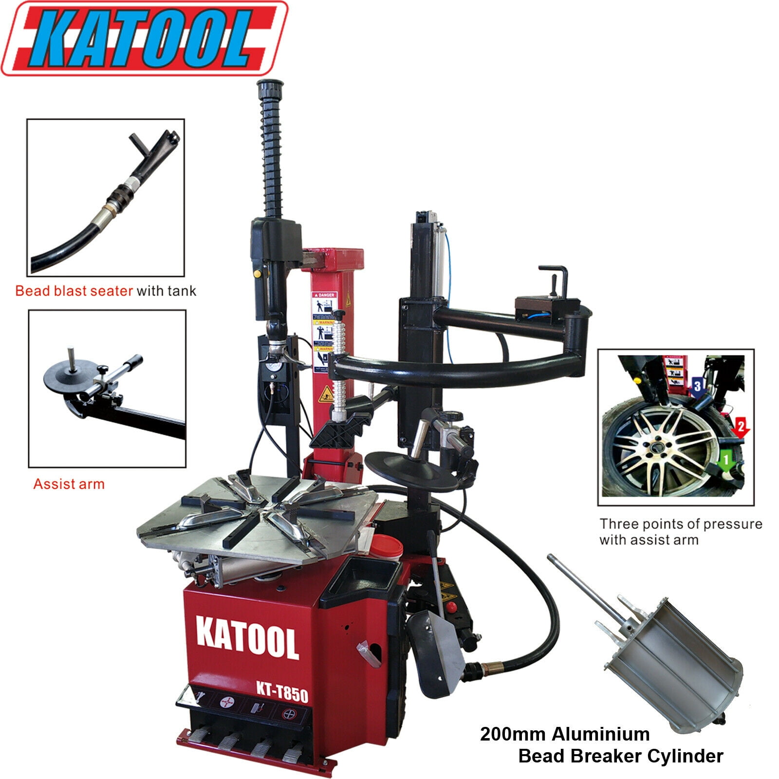 Tire Changer KT-T850 & Wheel Balancer KT-B700