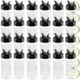 thumbnail image 1 of Tarros de especias TUZAZO de plástico de 90 ml con tapa para coctelera, 24 unidades, transparentes, 1 of 7