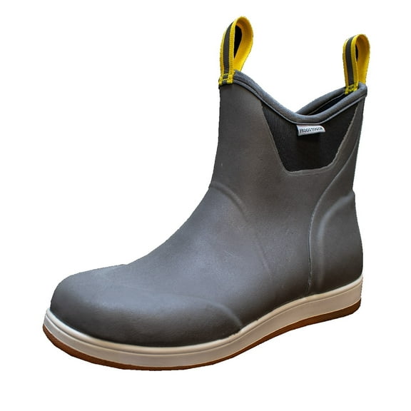 Frogg Toggs Mens Grinder Deck Shoe, Adult, Gray, 12 M US