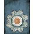 thumbnail image 2 of Grey, Jace 15x18 Gold Ornate Wood Framed with Double Matting Museum Art Print Titled - Blue Coastal Mate, 2 of 4