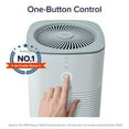 thumbnail image 2 of LEVOIT Air Purifier for Home Bedroom, HEPA Air Fresheners Filter, Small Room Air Cleaner with Fragrance Sponge for Smoke, Allergies, Pet Dander, Odor, Dust Remover, Office, Desktop, Table Top (2 Pack), 2 of 4
