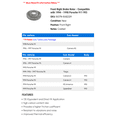thumbnail image 2 of Front Right Brake Rotor - Compatible with 1994 - 1998 Porsche 911 993 1995 1996 1997, 2 of 2