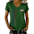 thumbnail image 5 of Womens Shirts Summer 250Th Anniversary Usa for Women 17762026 Patriotic American Flag V Neck T July 4Th Graphic Tee 250 Anniversary Usa Shirt Women Black L, 5 of 8