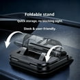 thumbnail image 4 of 2-in-1 Multi-Functional Car Phone Stand & Number Plate Holder, Sticky Stable Anti-Shake Dashboard Mount, Navigation Stand for Car Interior Accessories, Orange, 1pc, 4 of 6