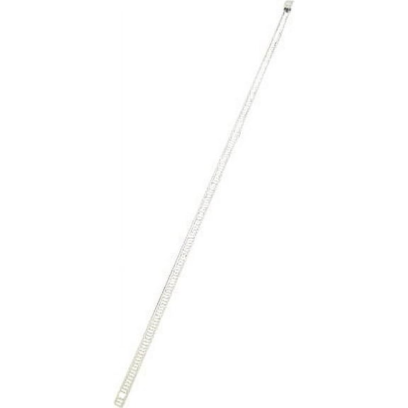 Helix Racing Products Ladder Style Stainless Steel Cable Ties, 14in. - Silver