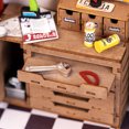 thumbnail image 5 of Kit de Maison Miniature DIY Garage Workshop Rolife DG165, 5 of 5