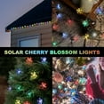 thumbnail image 4 of GoXteam Fairy Flower String Lights Outddor Decorative Lights 23 Feet 50LED Lighting for Christmas Halloween Wedding Party Indoor Outdoor Bedroom Decorations (Multi-color), 4 of 7