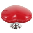 thumbnail image 3 of Mobutofu Heart Hardware Cabinet Drawer Handle Red 1Pcs for Furniture, 3 of 8