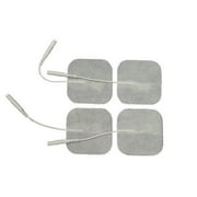 Unit 20 Snap Tens Unit Electrode Pads 2"x2" Premium Tens Electrodes Reusable up to 25 times per electrode Med