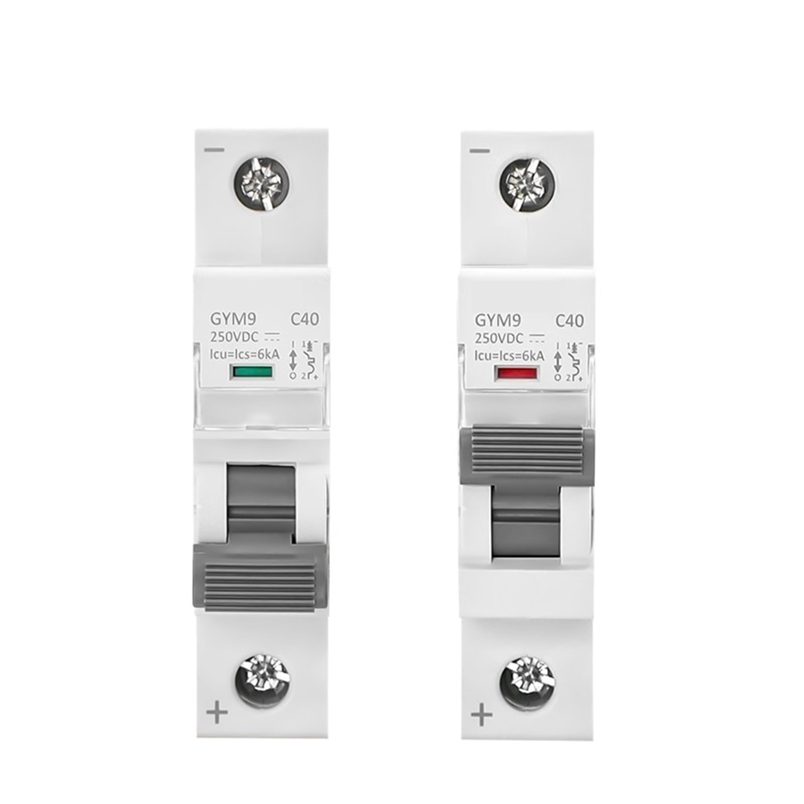 circuit breaker DC MCB 6KA 1P 250VDC Mini Circuit Breaker 6A 10A 16A 20A 25A 32A 40A 50A 63A Solar MCB Din Rail