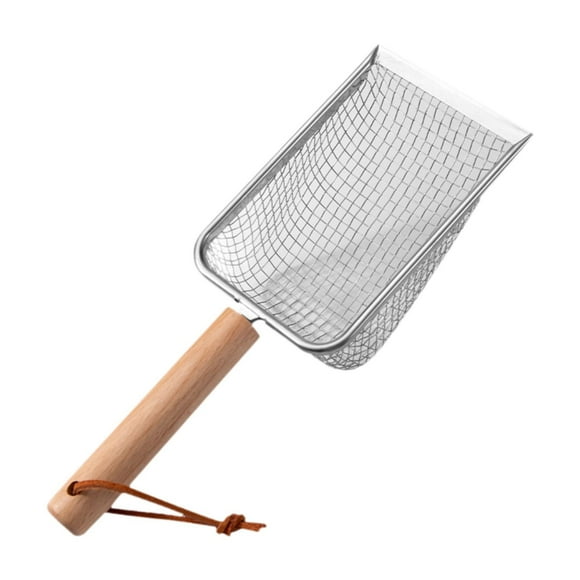 Recogedor de arena para mascotas, con pantalla de malla, cuchara fecal, rápido para arena de gatos, para gatos, de arena para , Malla de 2,5 mm. Malla de 25 mm.