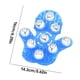 thumbnail image 5 of Guante de masaje Soidarity PVC 9 bolas de acero en forma de palma masajeador de mano rodante azul, 5 of 6