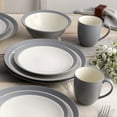 thumbnail image 5 of Noritake Colorwave Slate 16-Piece Curve Dinnerware Set, Service for 4, 5 of 7