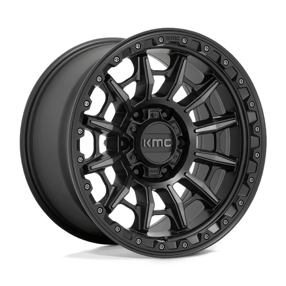 Kmc Km547 Carnage 17X9 5X127 0Et 71.5Cb Satin Black With Gray Tint Wheel