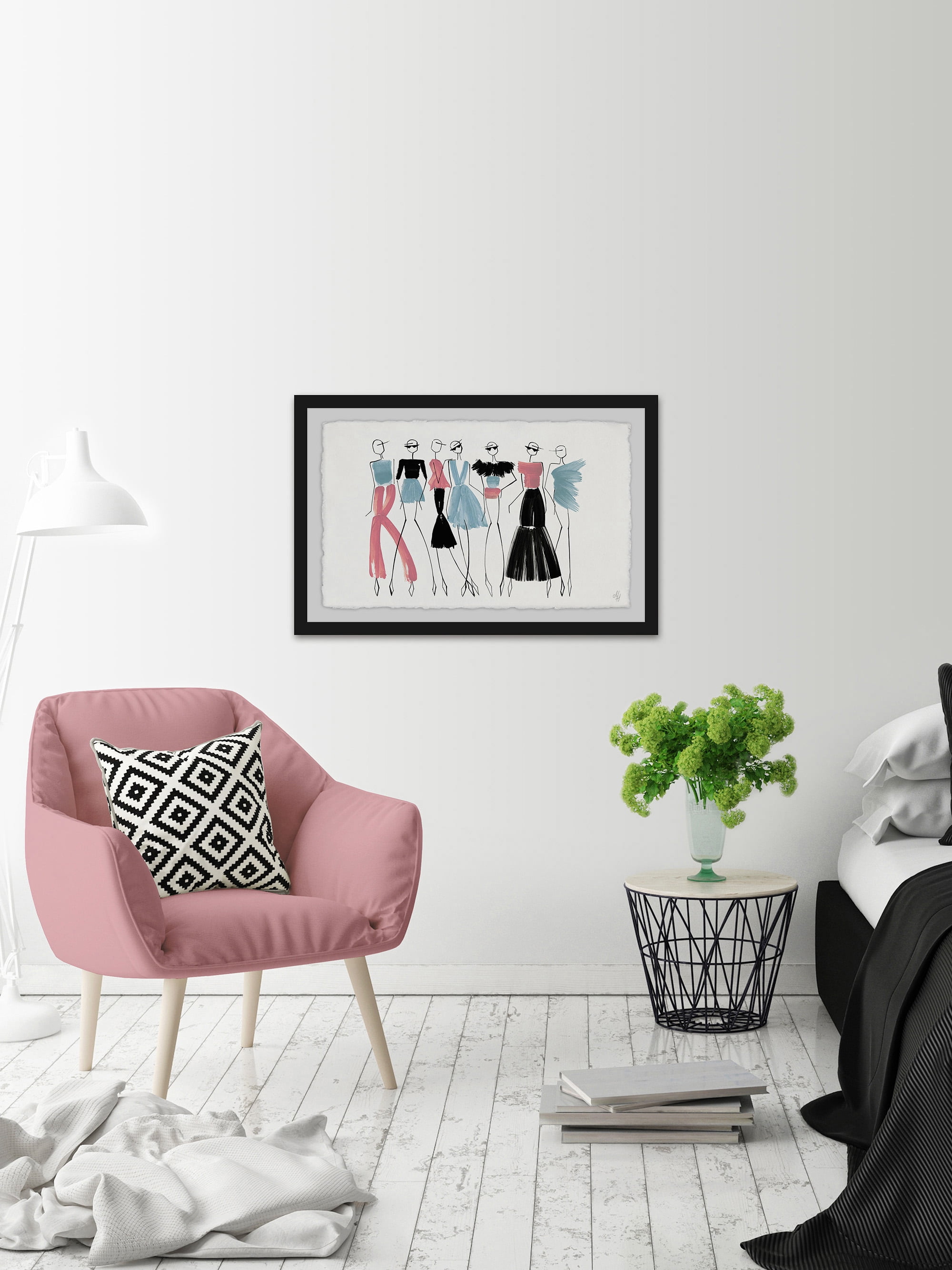 The Fashion Squad Framed Painting Print