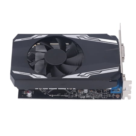 Yajisi R7240 4GB DDR3 Graphics Card 128-Bit Support VGA DVI HD Multimedia Interface with Cooling Fan