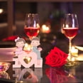thumbnail image 4 of GOOHOCHY 1 figura romántica de pareja para decorar el día de San Valentín, de resina., 4 of 8